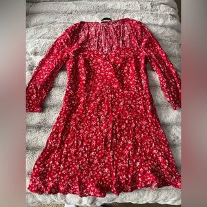 Zara flowery dress